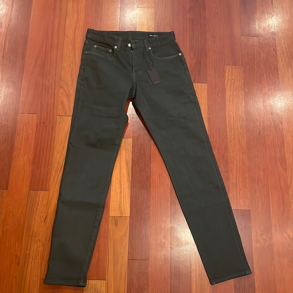 Bonobos Extra Stretch Travel Jeans 30 x 32. Tailored Fit. Rockville Charcoal.